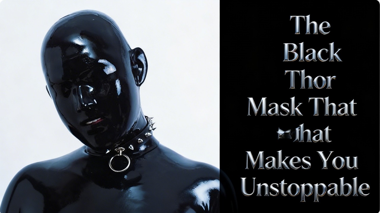 The Black Thor Mask That Makes You Unstoppable