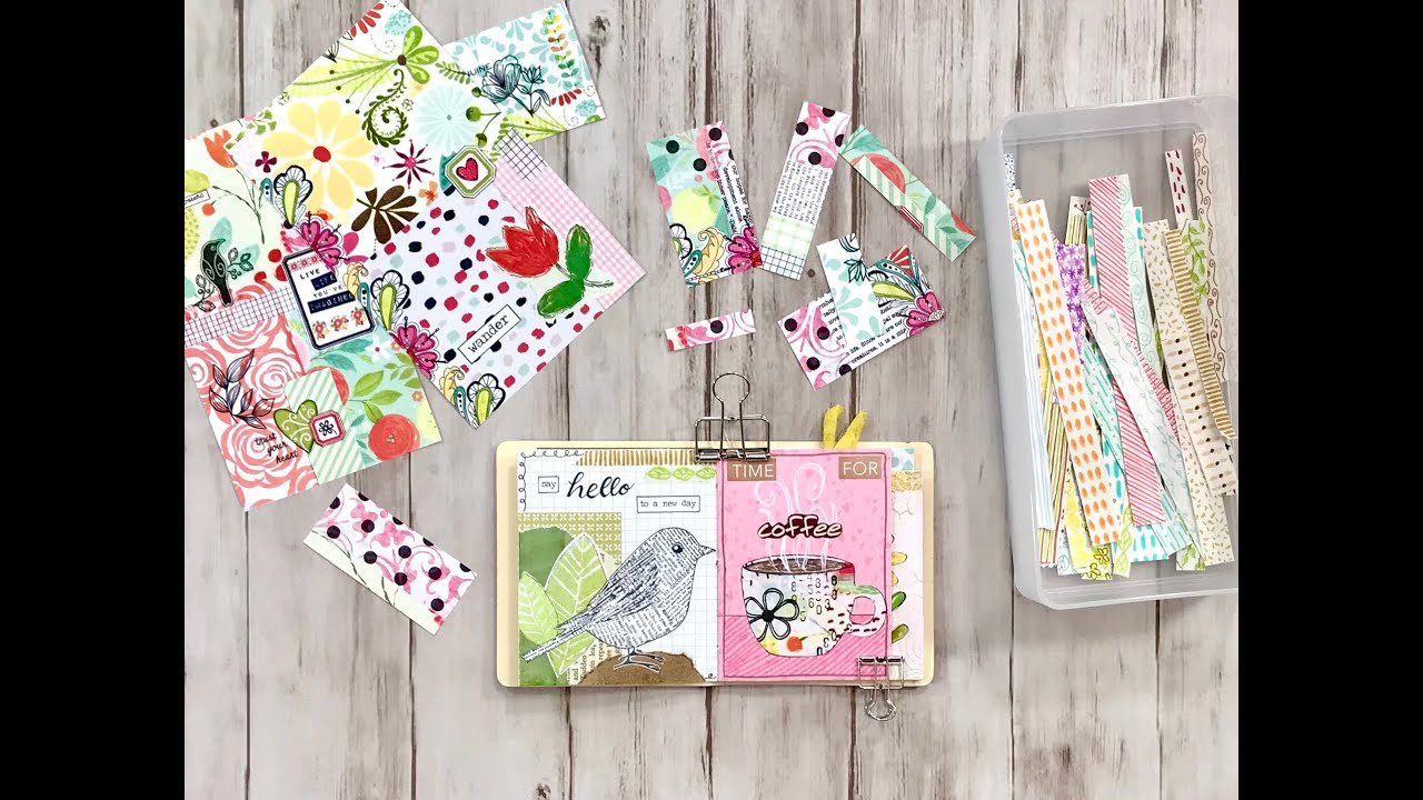 Mini Journal • Using My Doodle Tape • New Etsy Items