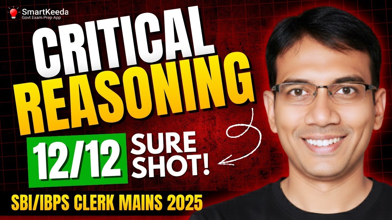🎯 CR Made Easy | Practice Masterclass + Preparation Strategy for SBI/IBPS Clerk Mains 2025
