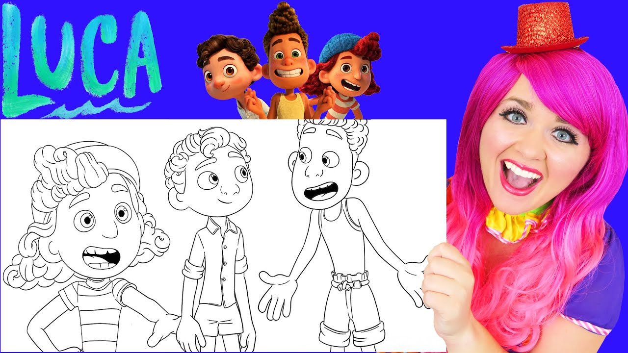 Coloring Luca & Friends