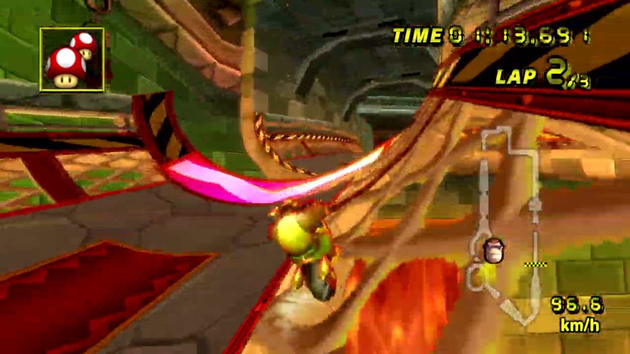 【MKW WR】 Bowser's Castle (No Glitch) - 2:20.524 - Zeke