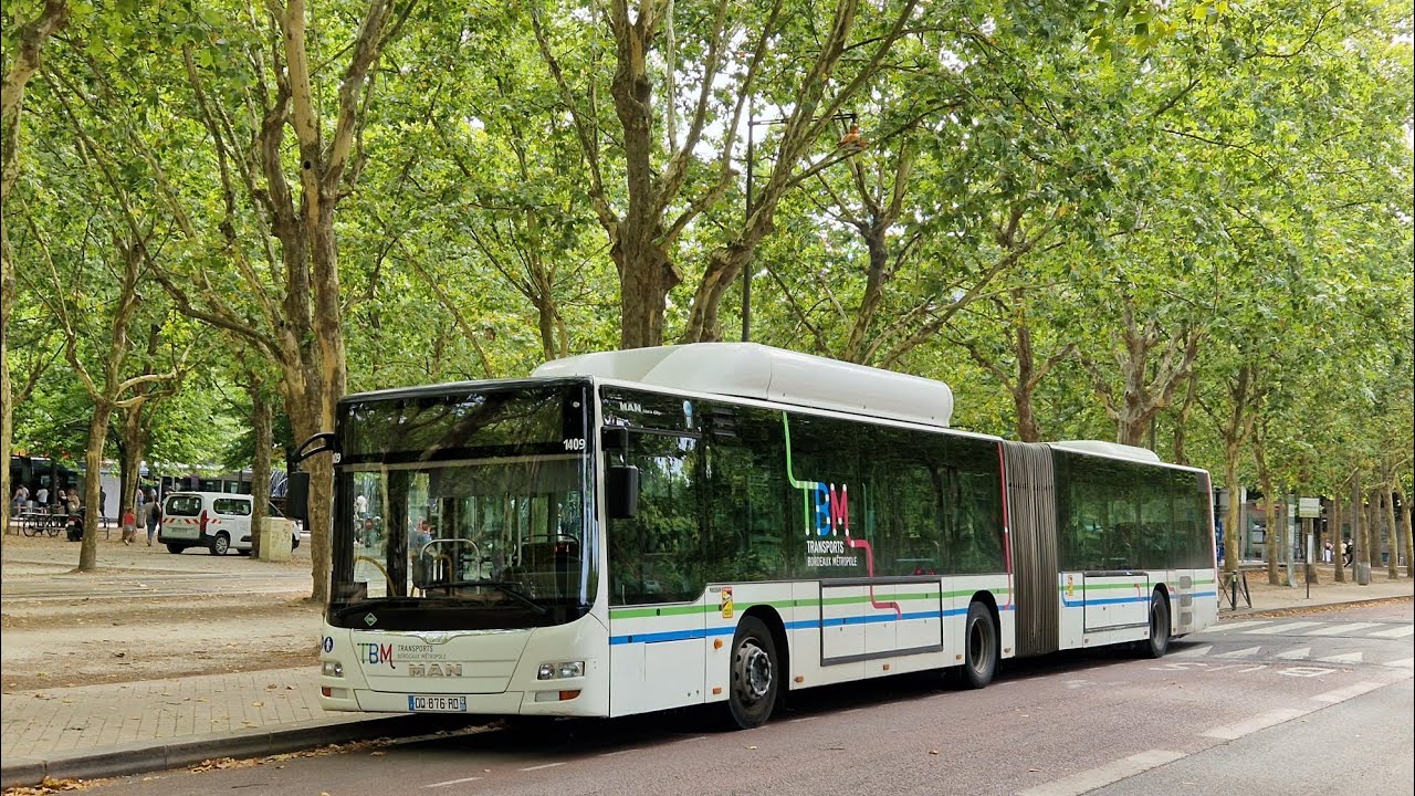 Voyage à bord d'un MAN Lion's City G CNG sur la Liane 9 de la TBM