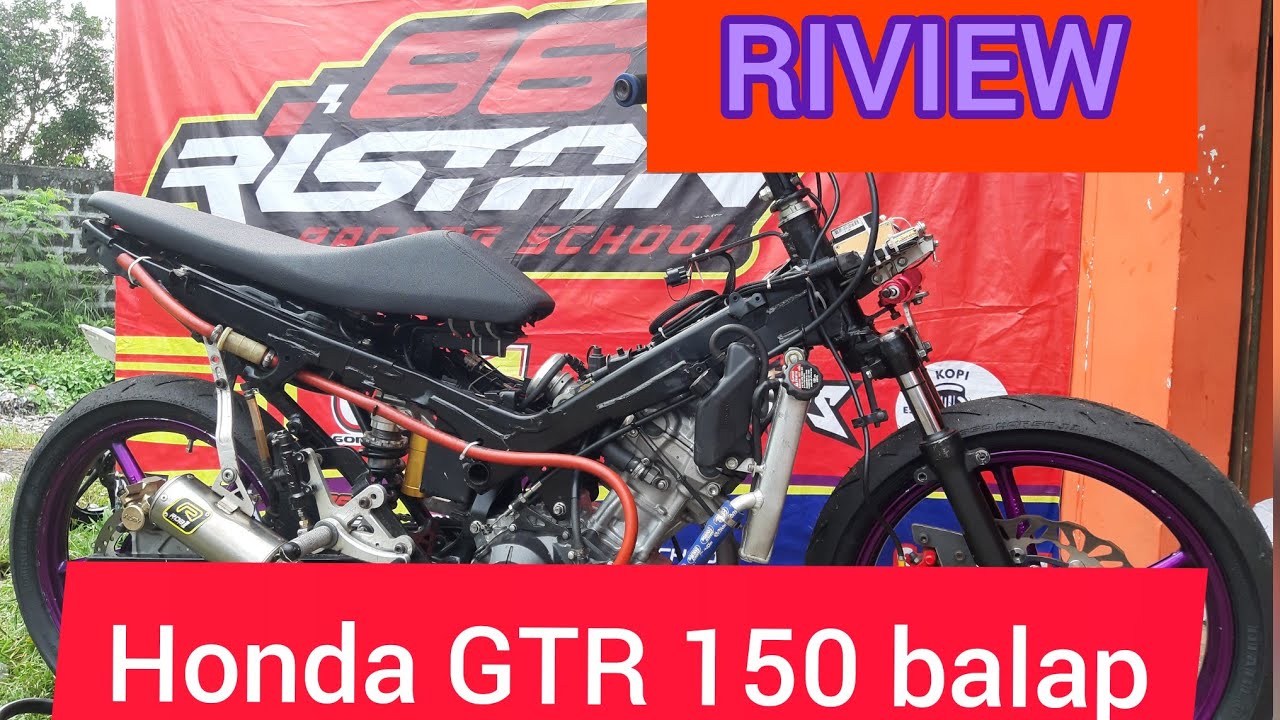 RIVIEW HONDA GTR 150 DARI MOTOR HARIAN JADI MOTOR BALAP!!! ROADACE