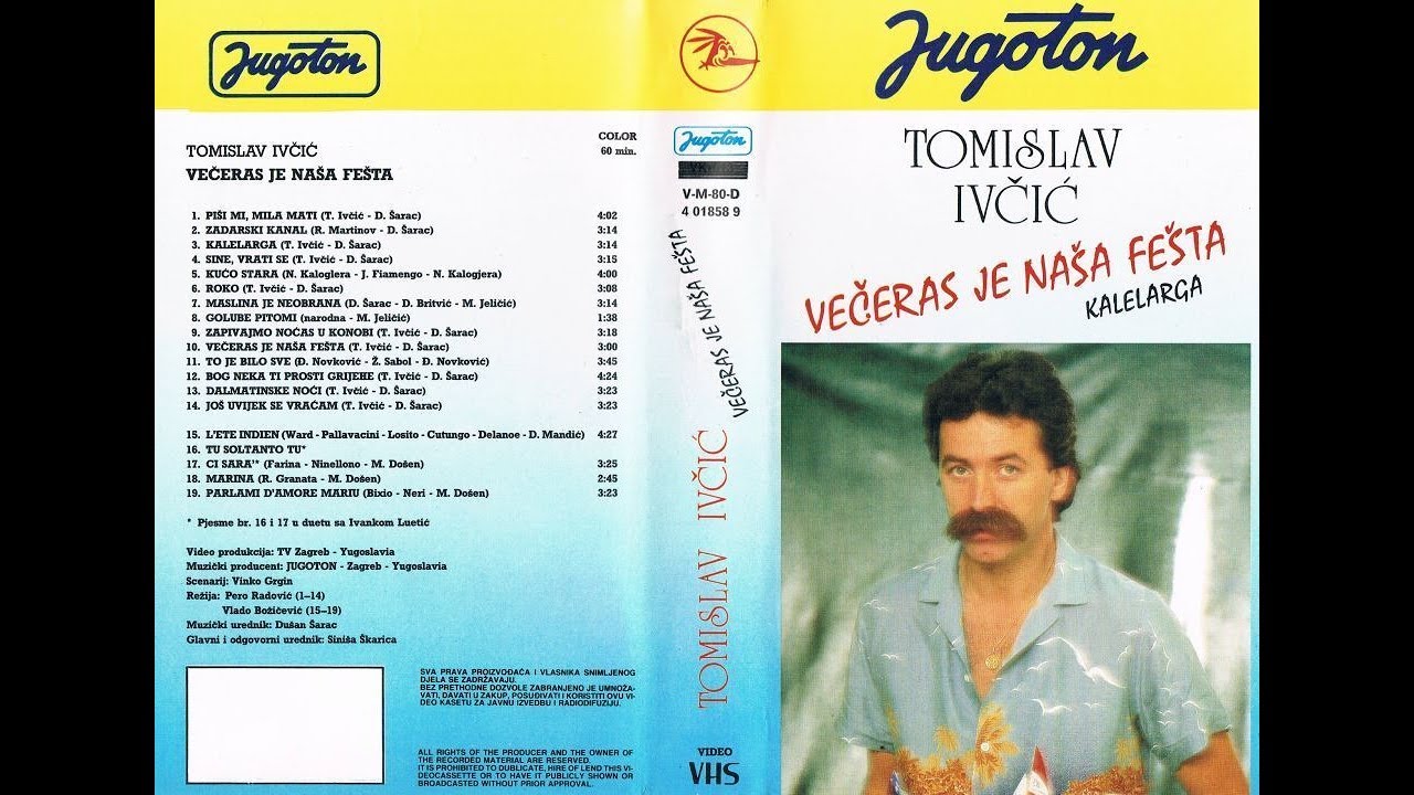 Tomislav Ivcic Veceras Je Nasa Festa_Kalelaga Spot