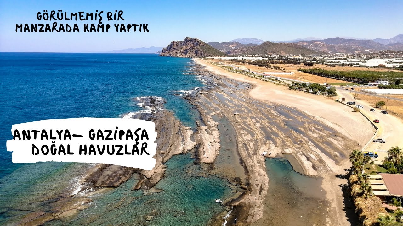 Doğal Havuzlar Gazipaşa/ANTALYA Karavan Kampımız 27/07/2021