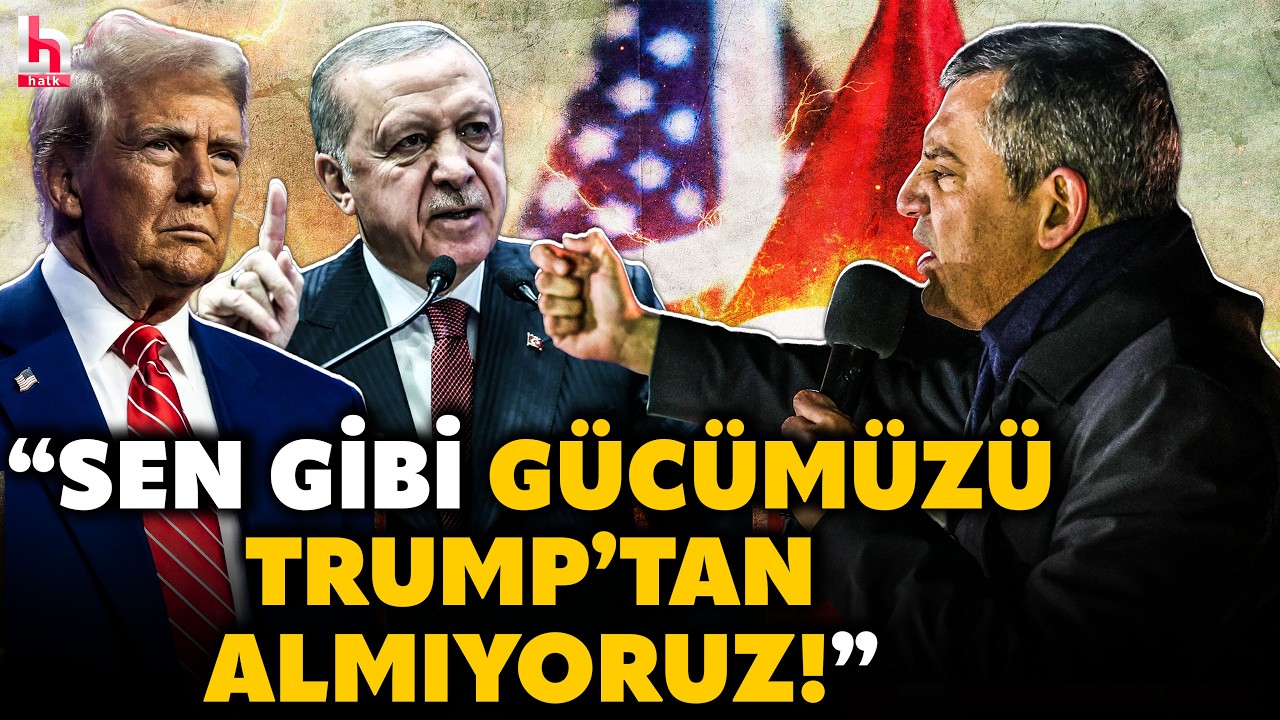 ERDOĞAN'IN MASKESİNİ DÜŞÜRDÜ! Özgür Özel'den ezber bozacak 'Orta Doğu' sözleri! Neler dedi neler!