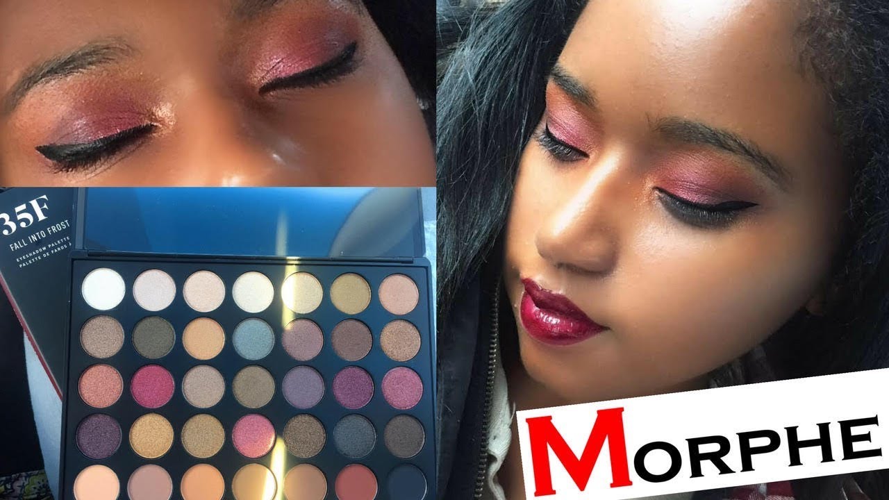 MORPHE 35F PALETTE REVIEW AND TUTORIAL ON DARK SKIN! | Ari Jolié