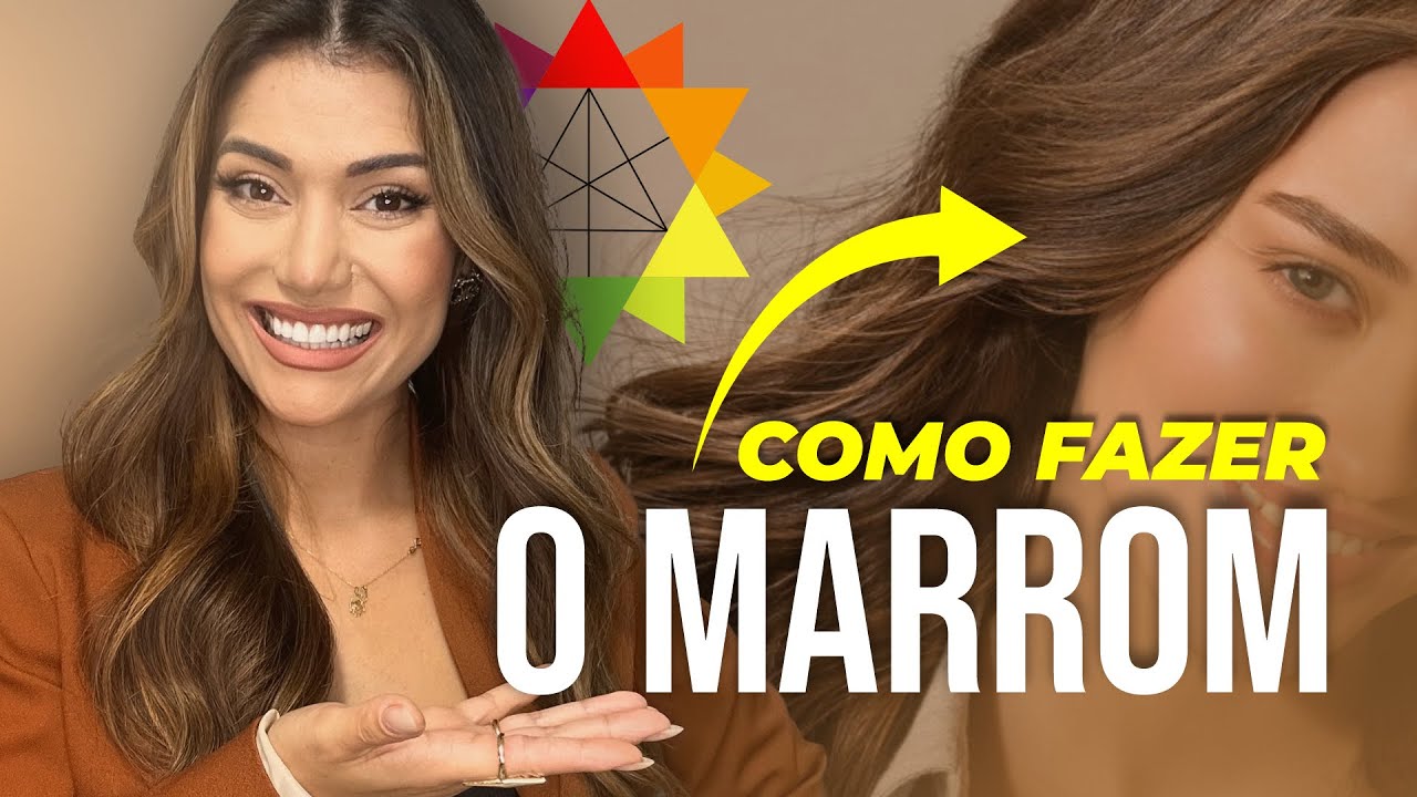 Como fazer o MARROM. Pare de errar nas MECHAS CABELEIREIRA