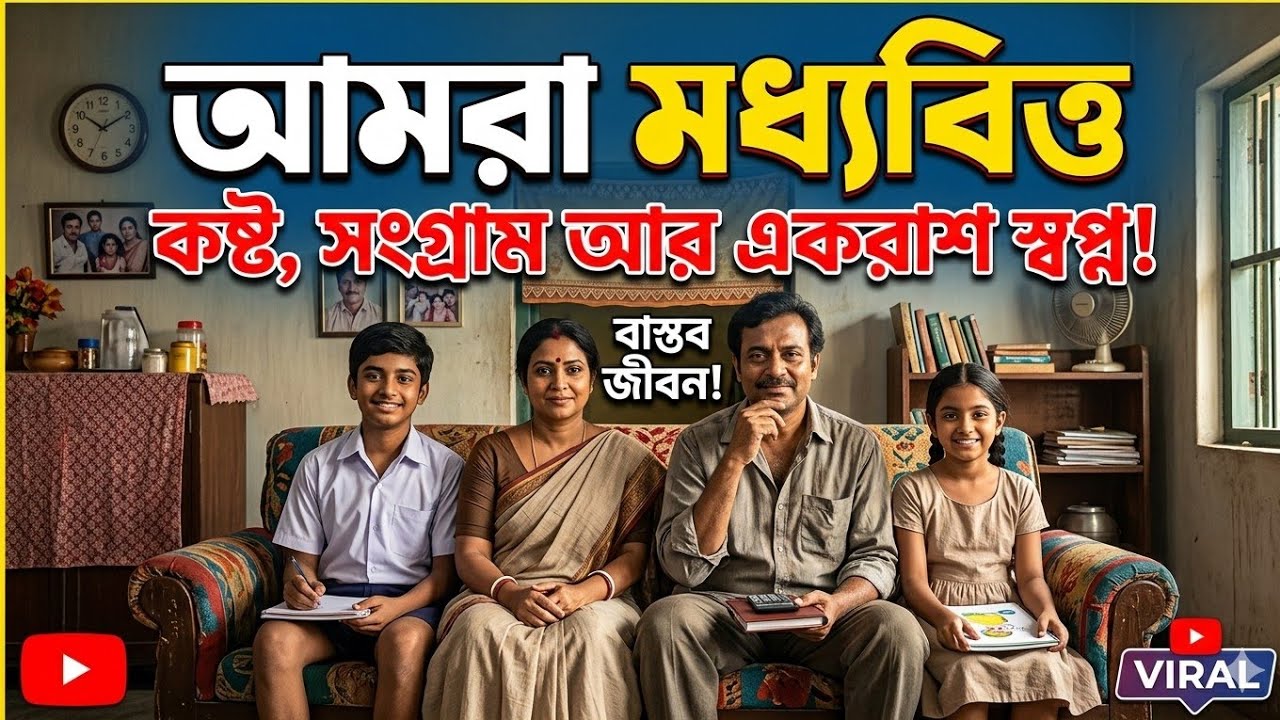 মধ্যবিত্ত মানুষ স্বপ্ন দেখে…কিন্তু হিসাব কষে।