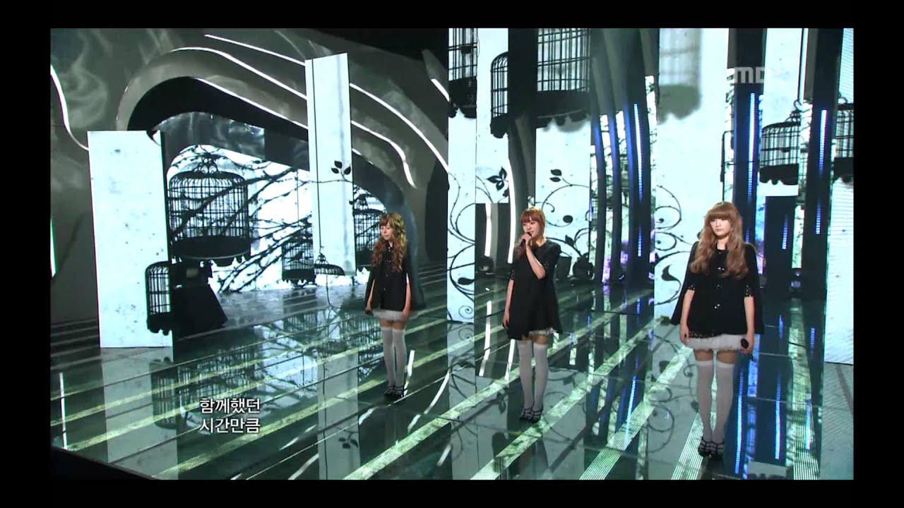 음악중심 - Orange Caramel - Not Yet, 오렌지 캬라멜 - 아직, Music Core 20110205