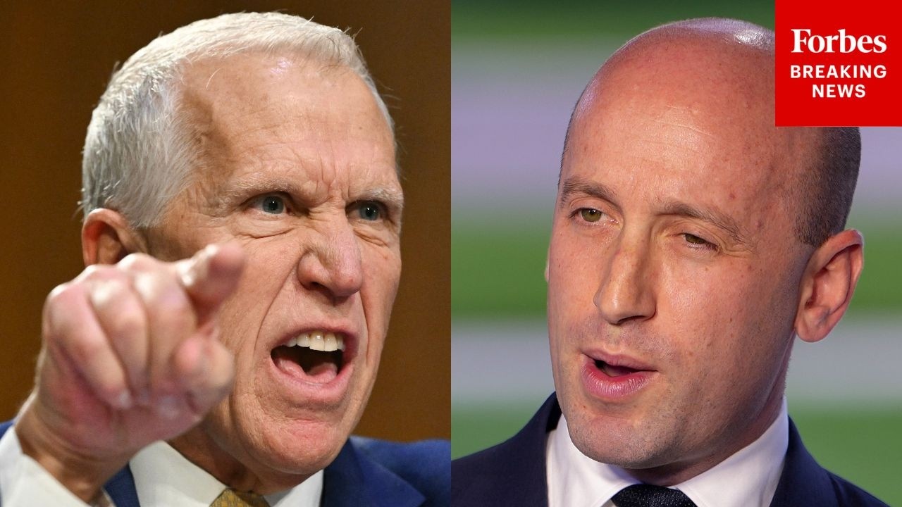 'He's A Big Problem': Thom Tillis Absolutely Rips Stephen Miller, Calls For His Removal From Office
