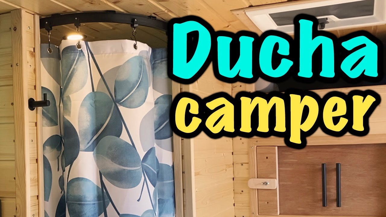 🚿 BAÑO COMPLETO CON DUCHA  CAMPER 🚐 camperizar furgoneta