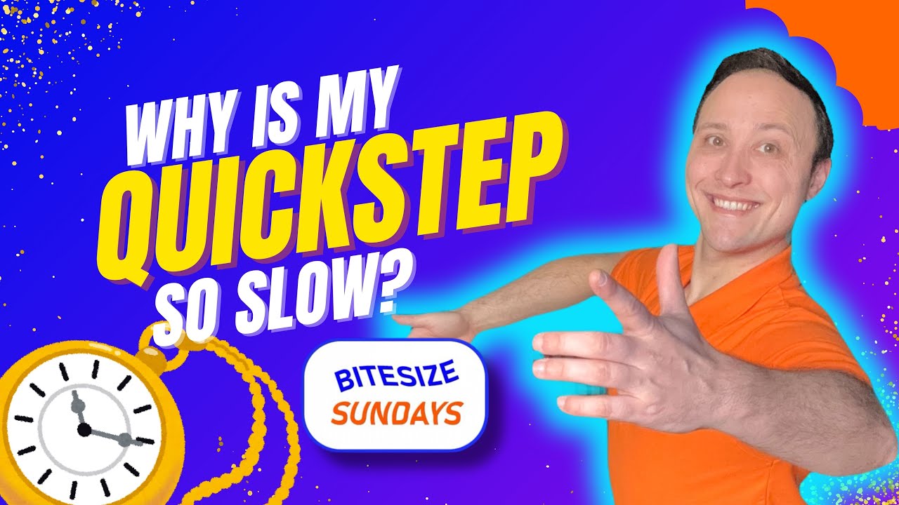 Bitesize Sunday Ep 27 - Why Am I So Slow In Quickstep?