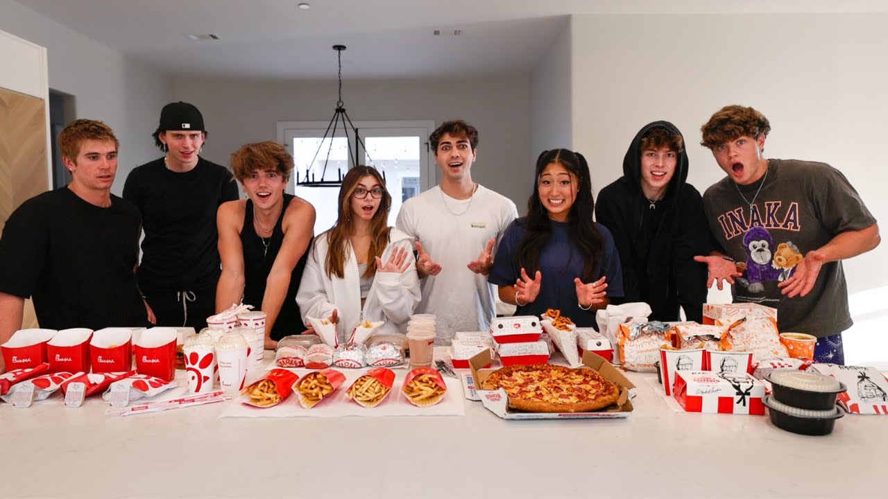 HYPE HOUSE MUKBANG! (50 000 КАЛОРИЙ)
