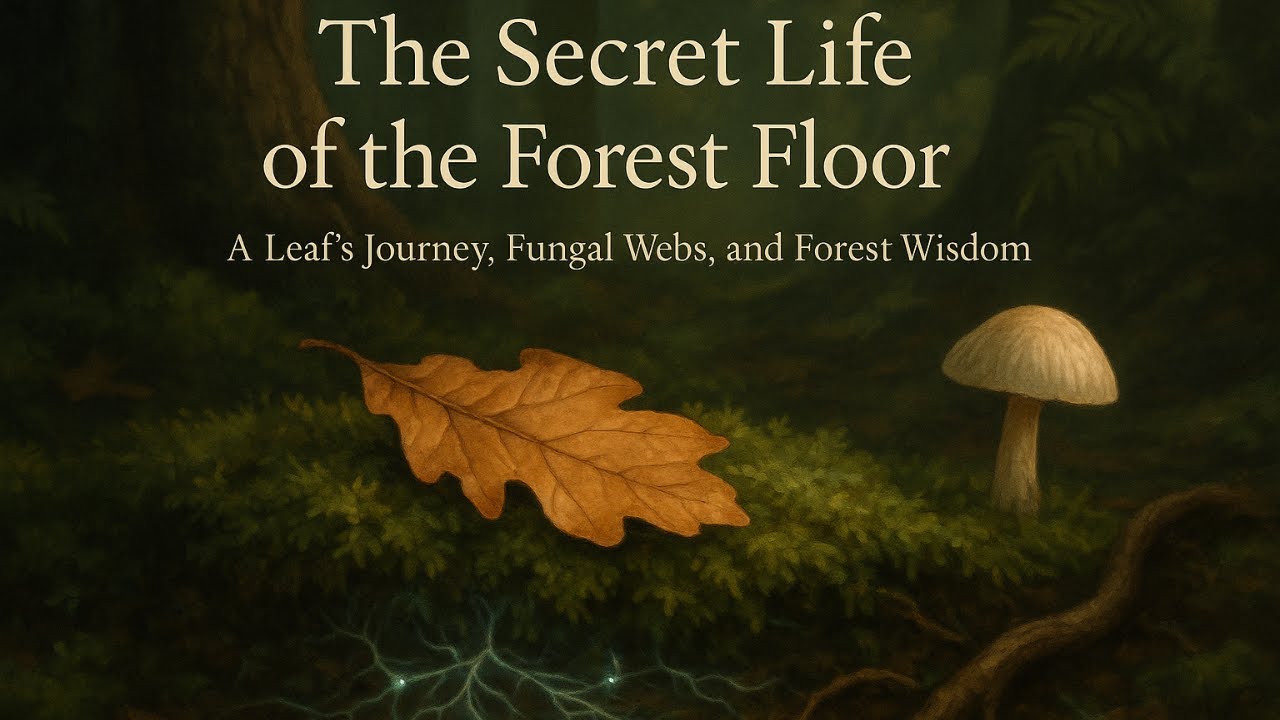 The Secret Life of the Forest Floor | A Leaf&rsquo;s Journey, Fungal Webs, and Forest Wisdom