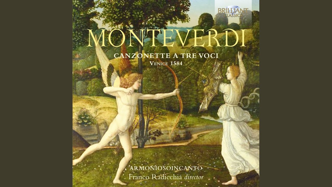 Canzonette a tre voci, SV 1-21: IV. Raggi dov'è il mio ben, SV 4
