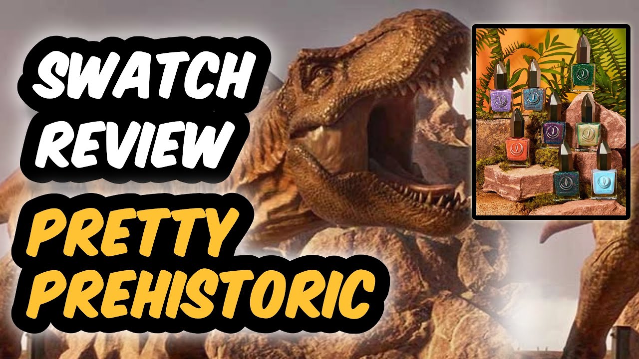 Mooncat PRETTY PREHISTORIC Nail Polish Collection Swatches | Swatch & Review | Matte Nail Polish
