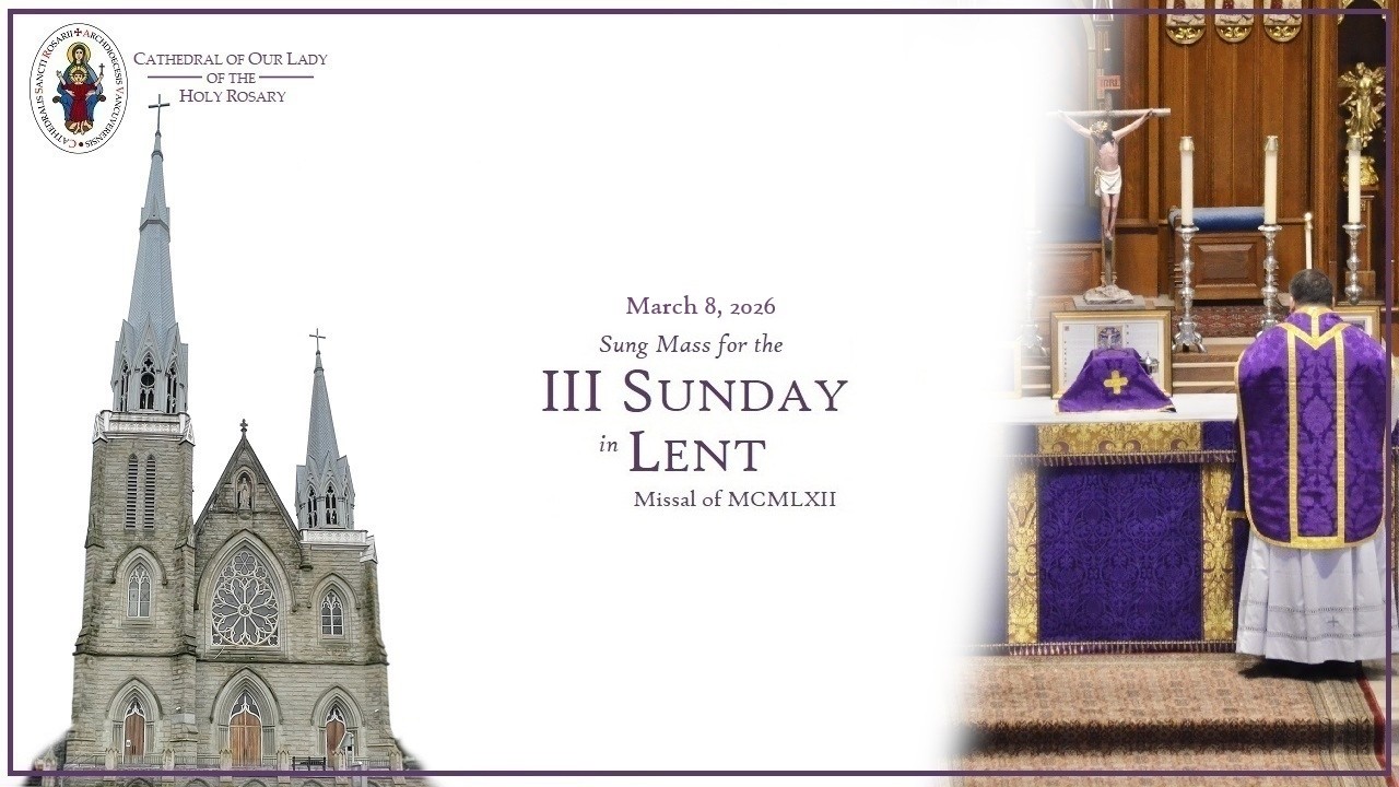 Vancouver Cathedral Live - Sunday, March 8 at 4 PM