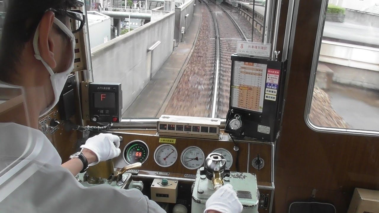 【完璧な一段制動階段緩メ】阪急宝塚線 急行 5100系5128F 梅田⇒豊中 運転風景