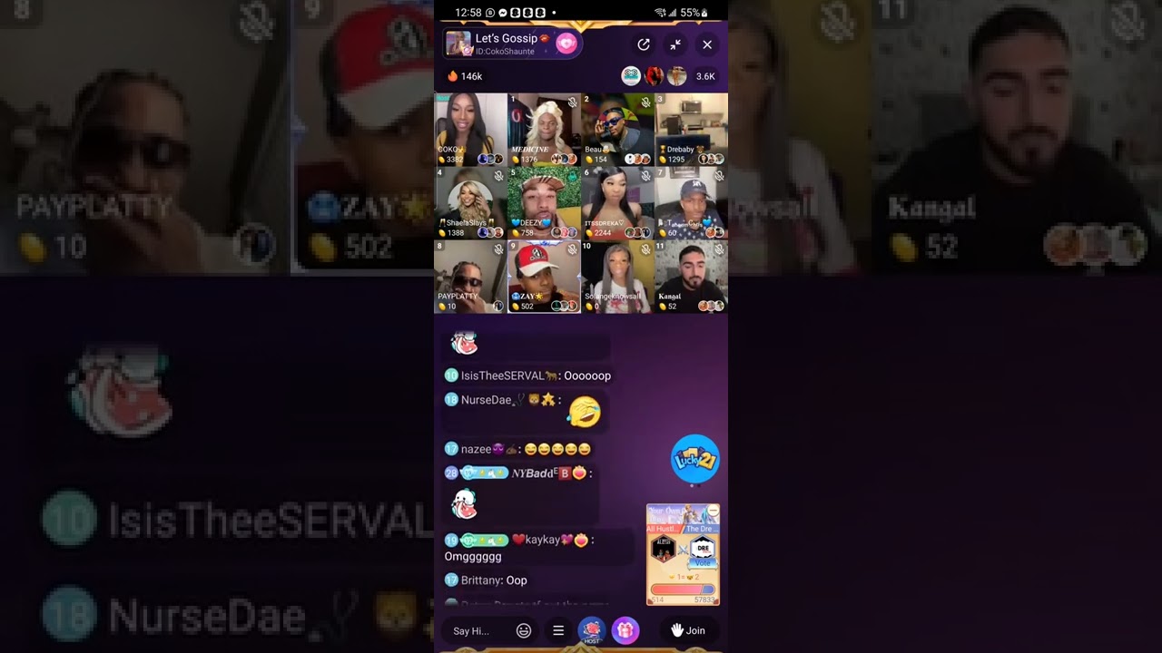 Coco panel Jaybz goes off for no reason (BIGO)