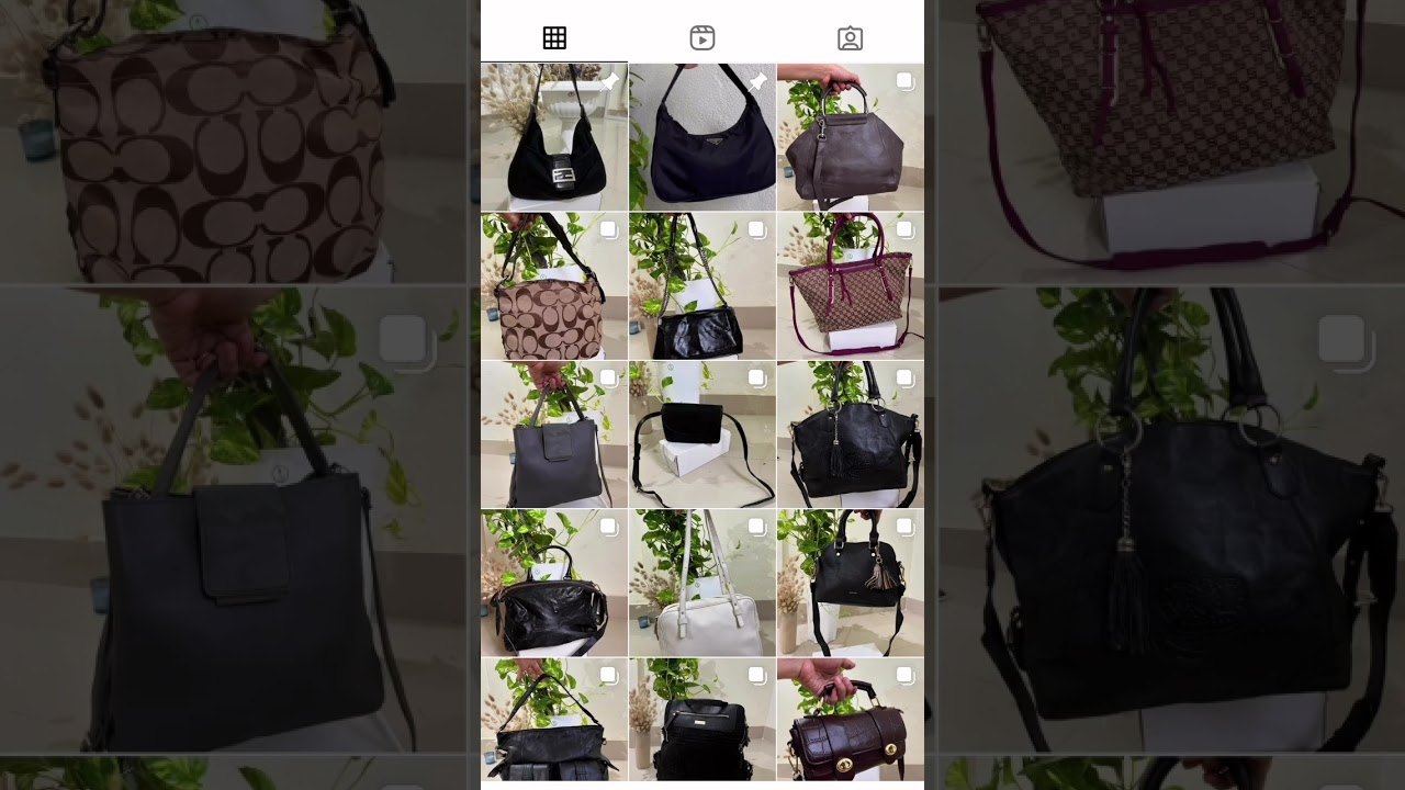 Luxury bags thrift shopping. Online store in Instagram based in Dimapur Nagaland. thriftcontrives123