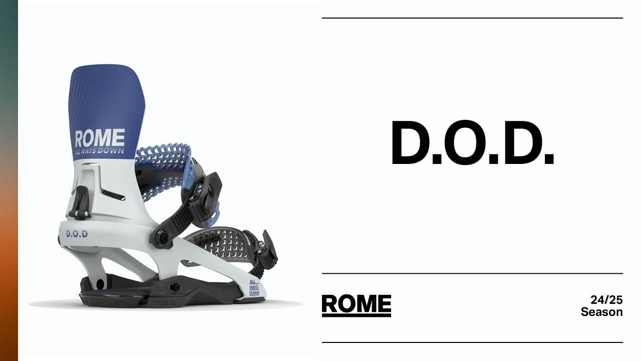 2025 ROME プロダクトビデオ Binding｜D.O.D.
