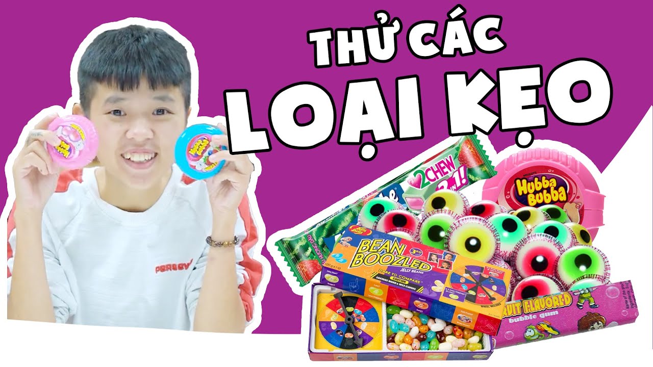 Tôm Review Tập Full #98: Cùng Tôm Thử Các Loại Kẹo Lạ