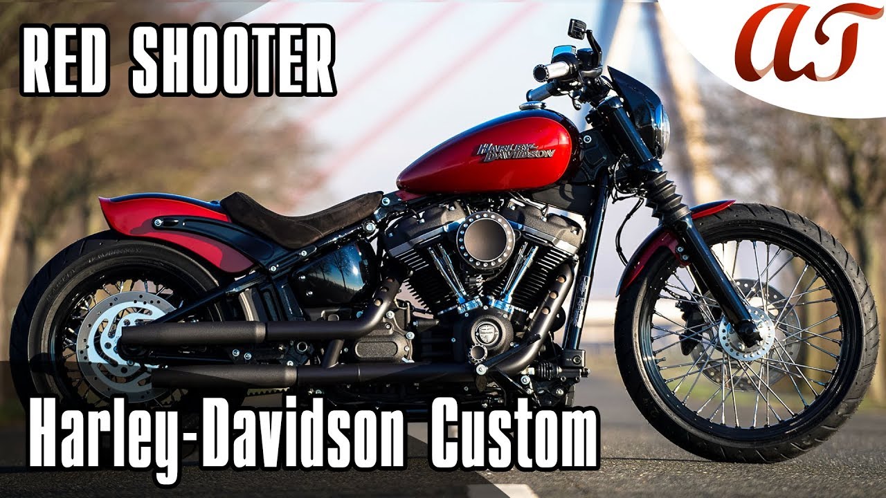 Harley-Davidson STREET BOB Custom: RED SHOOTER * A&T Design