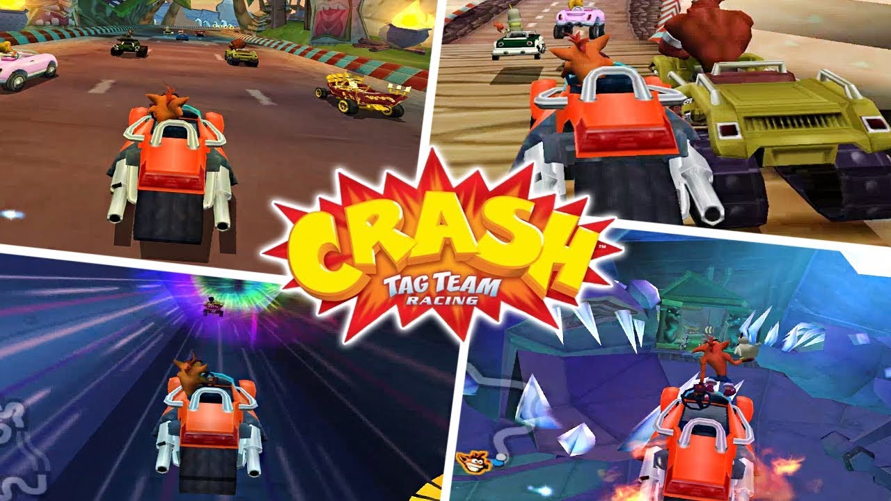 Crash Tag Team Racing - All Tracks | Road To Crash Team Racing Nitro-Fueled
