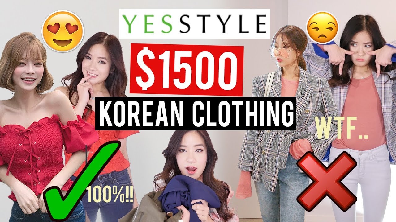 Try-On Haul: $1500 OF KOREAN CLOTHES ON YESSTYLE! | Was it worth it?