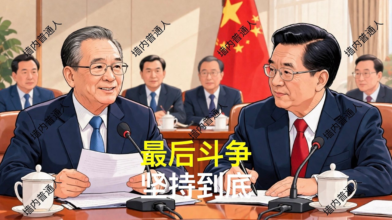 最后斗争，坚持到底｜胡锦涛｜温家宝｜刘源｜邓朴方｜汪洋｜胡春华｜党中央决策议事协调机构