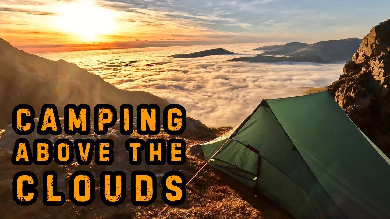 INCREDIBLE INVERSION - FASTPACKING Wild Camping on England’s Highest Mountain - A LOOK AT MY KIT