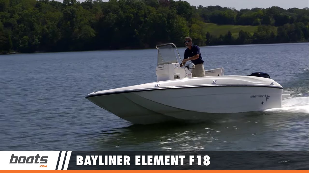 Bayliner Element F18: Fishing Boat Review / Performance Test