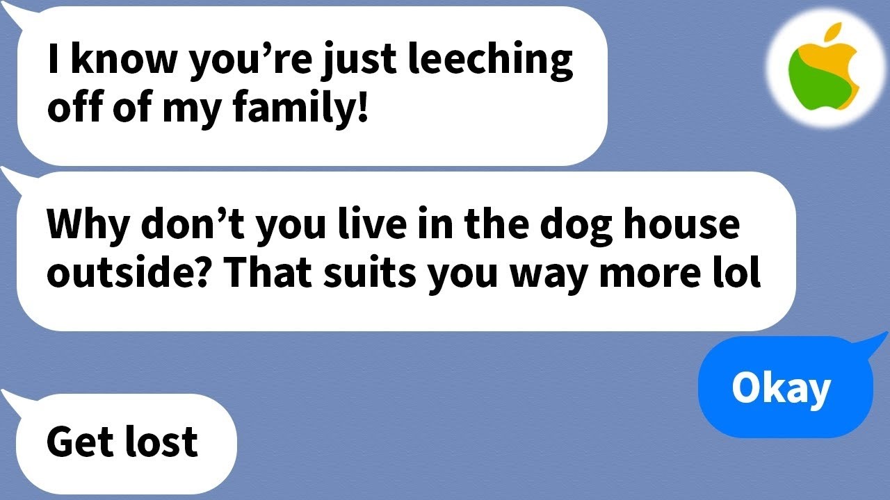 【Apple】 My sister-in-law tried to kick me out...