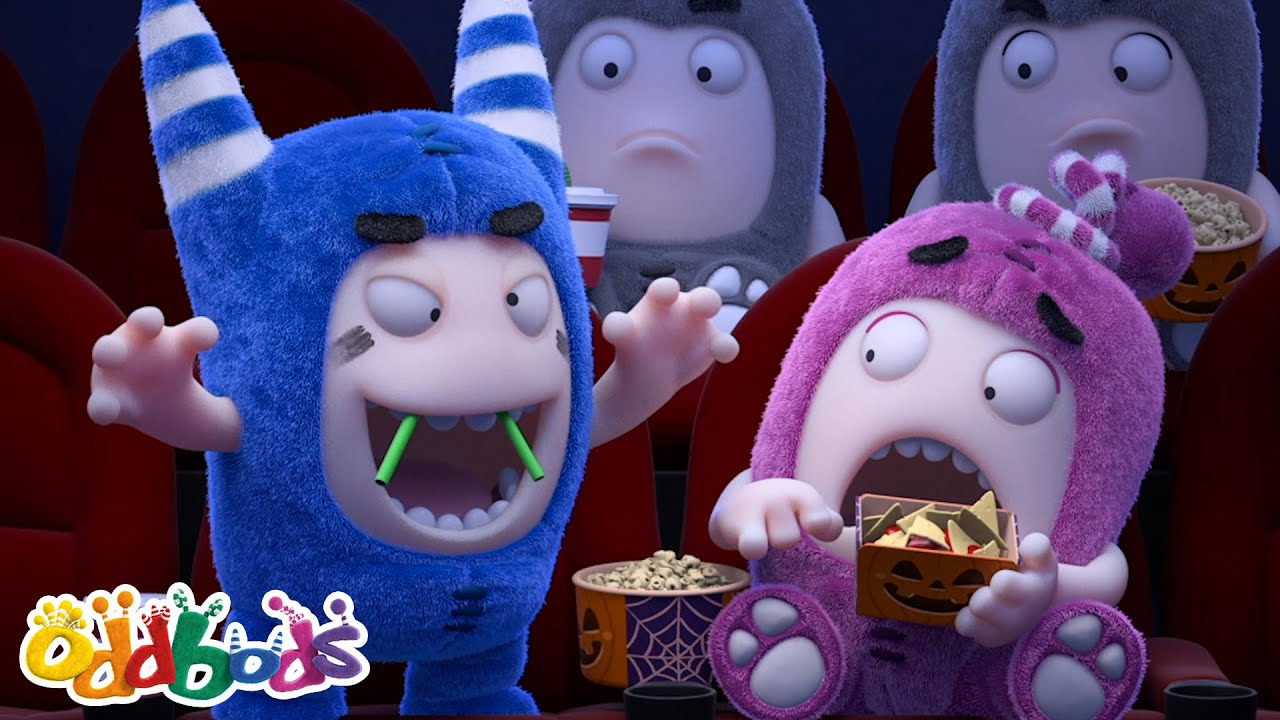 Pogo Tries to Scare Newt 👻😂 | Oddbods | Monster Cartoon for Kids