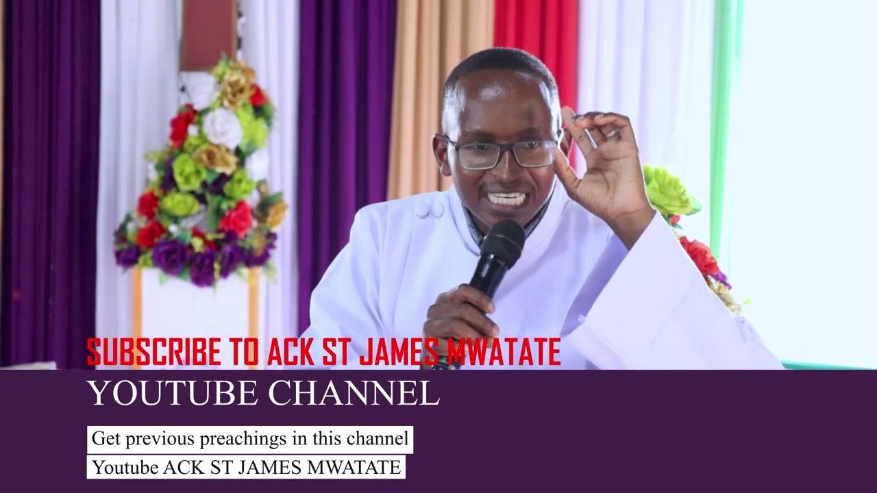 1O THINGS YOU NEED TO KNOW THIS FASTING SEAON BY REV MWANGI ACK ST JAMES MWATATE