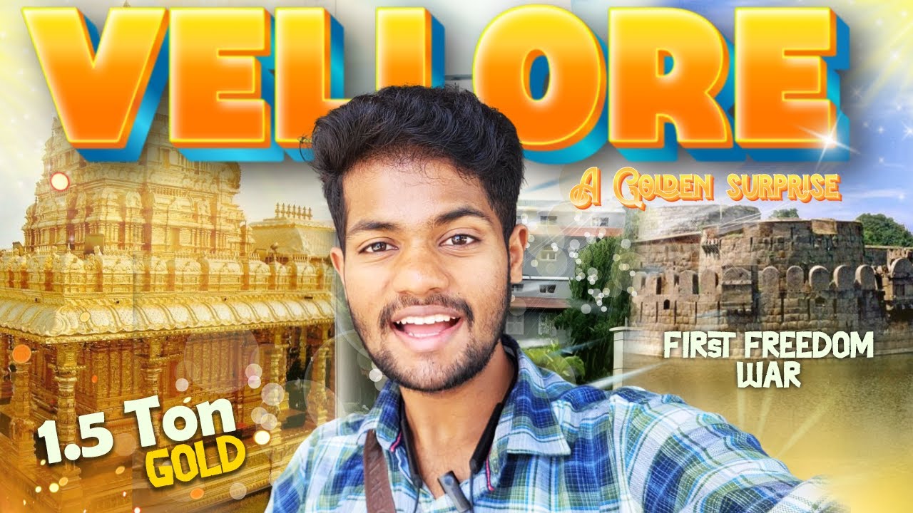 Vellore in 1 Day 🤯 | Fort Secrets, Street Food Trails, CMC Life & A Golden Surprise! - Chandru V