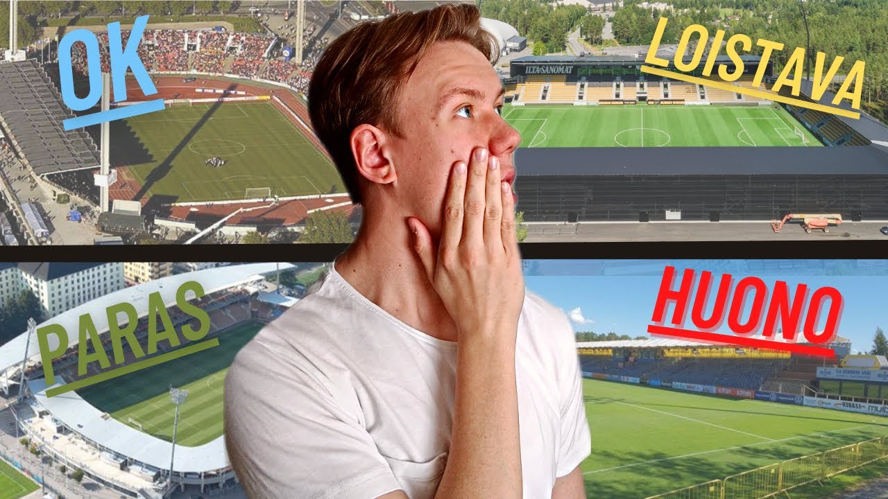 Arvostellaan KAIKKI VEIKKAUSLIIGA stadionit!