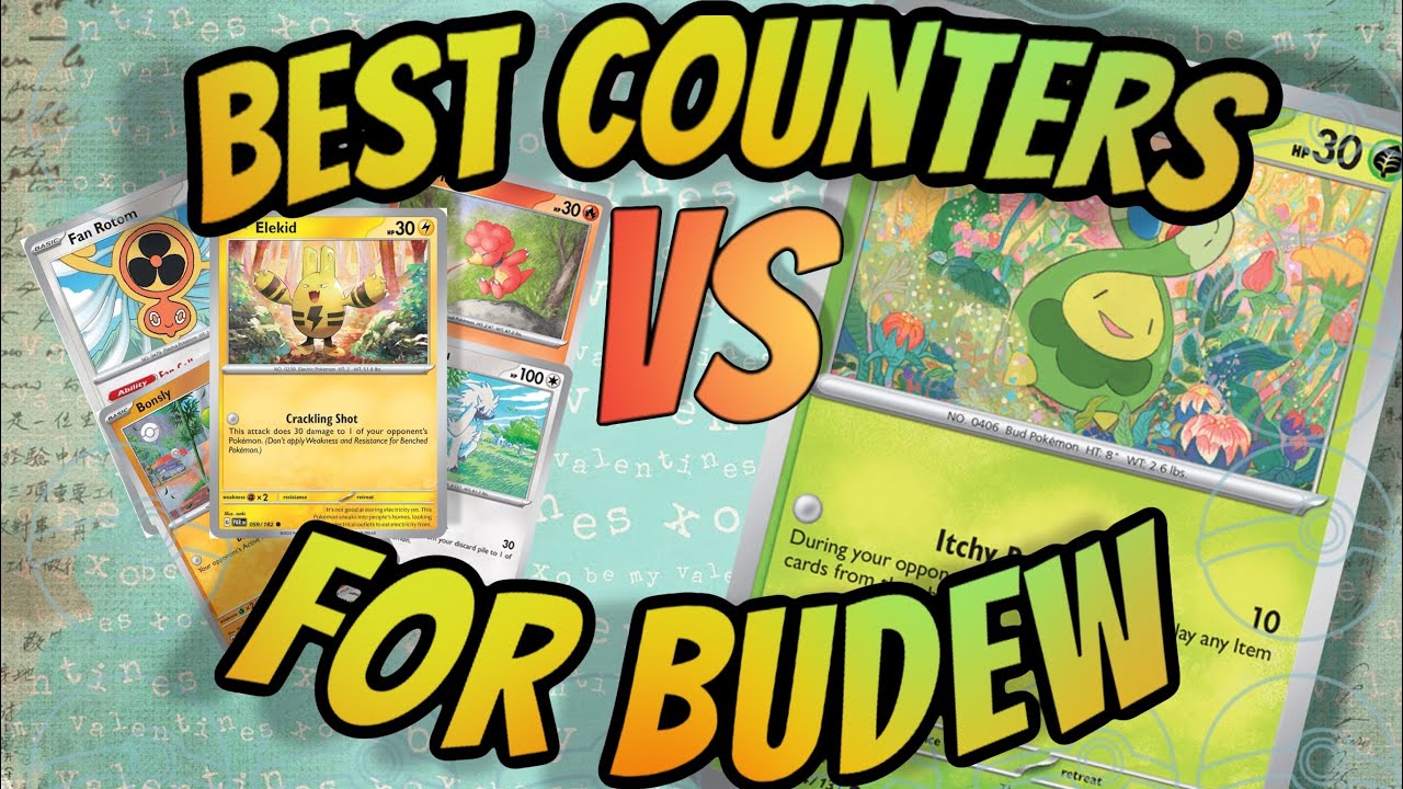 Best Pokemon Cards To Counter Budew!