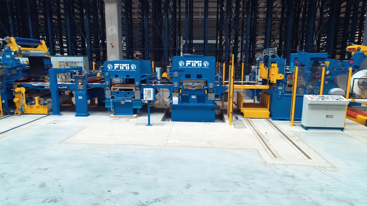 CTL - cięcie zwojów na arkusze / Cut-To-Lengh Line