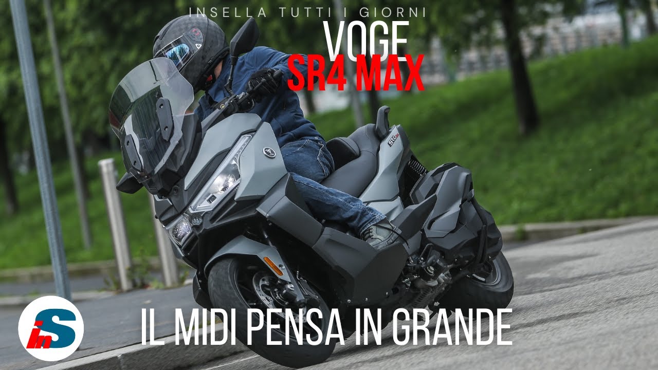 Voge Sfida SR4 Max, il midi che pensa in grande