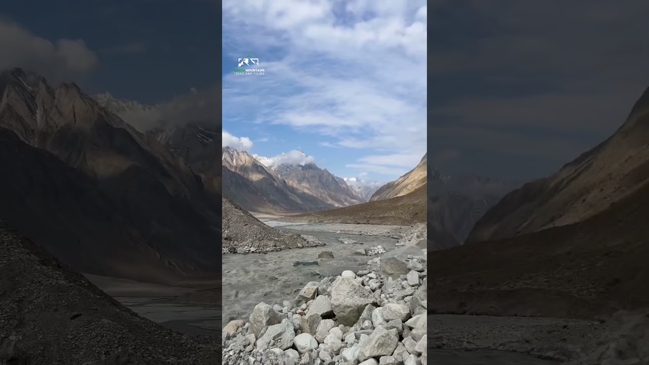 Gilgit Baltistan’s rivers starting from the bottom of Baltoro glacier | north mountains treks & tour