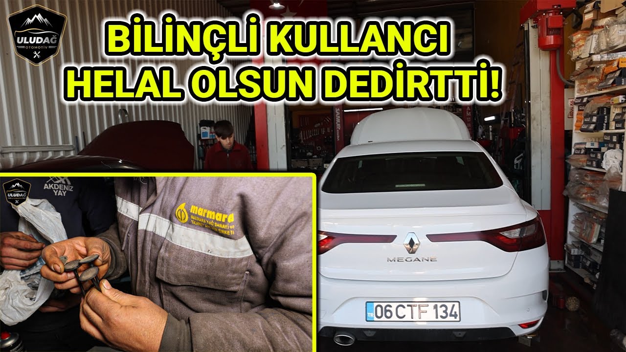 LPG'Lİ OLAN MEGAN 4'LERE BUNU YAPMAZSANIZ BAŞINIZ AĞRIR! (Silindir Kapak Söktük Çelik Subap Montaj)