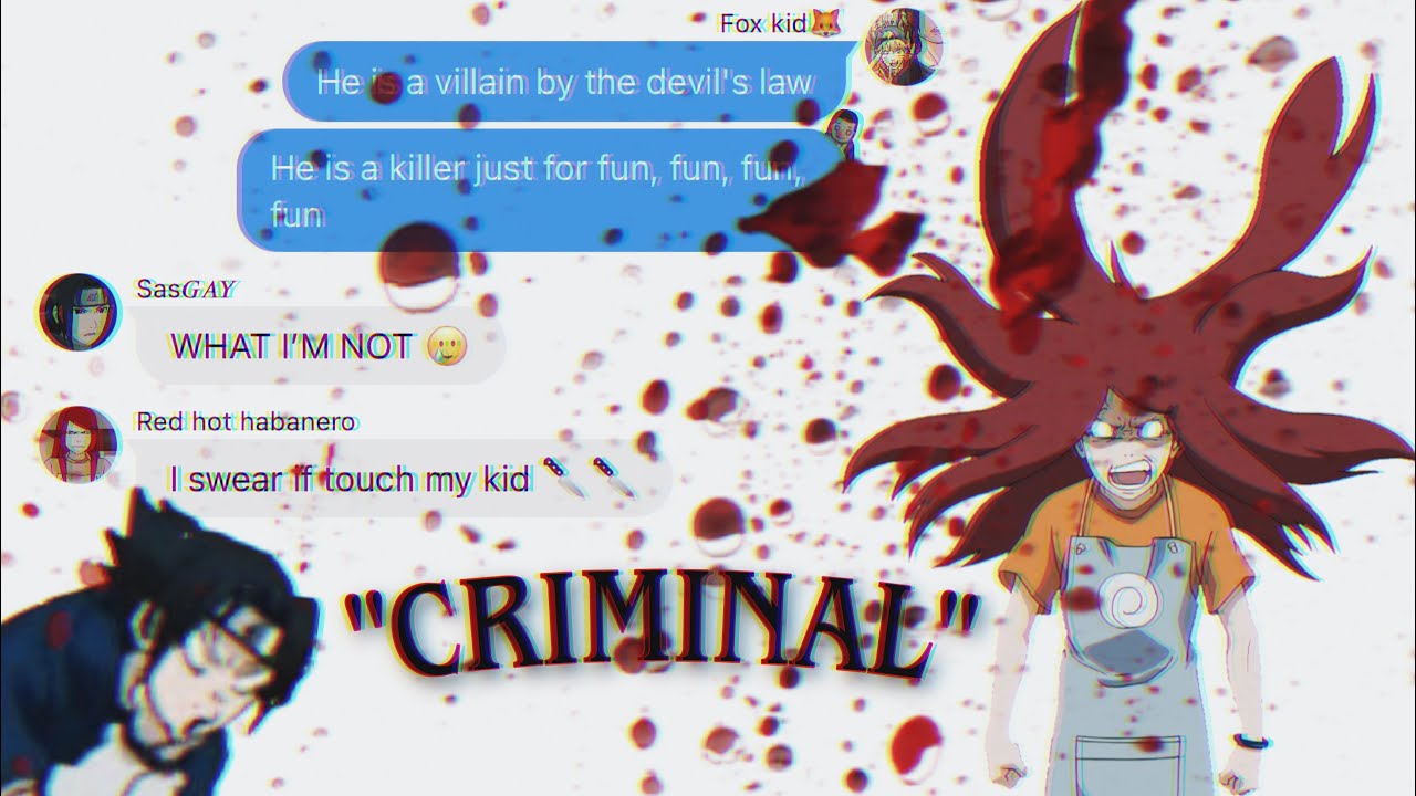 KUSHINA IS MAD- Naruto lyric prank 'Criminal'