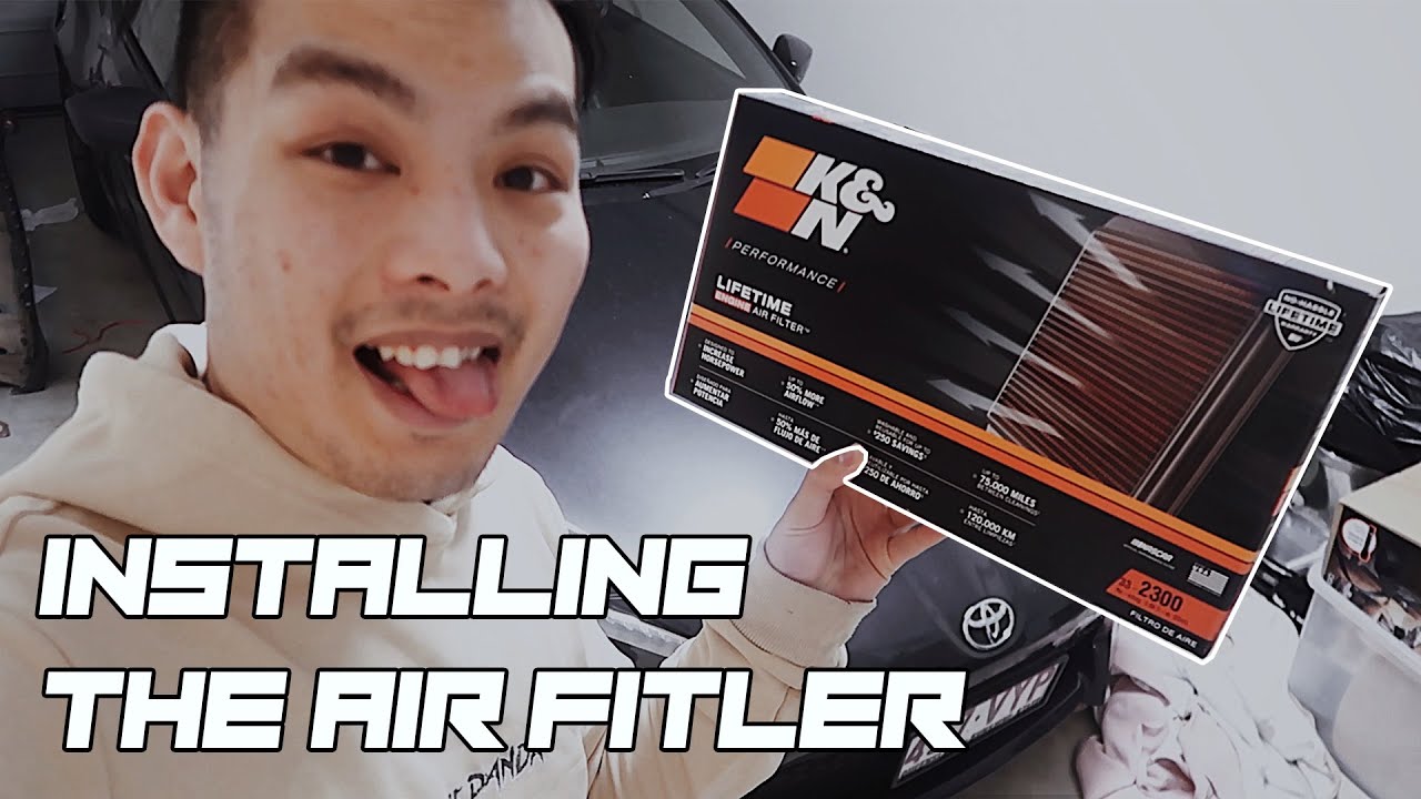 INSTALLING the K&N Panel fitler for the GT86 + Updates on the channel