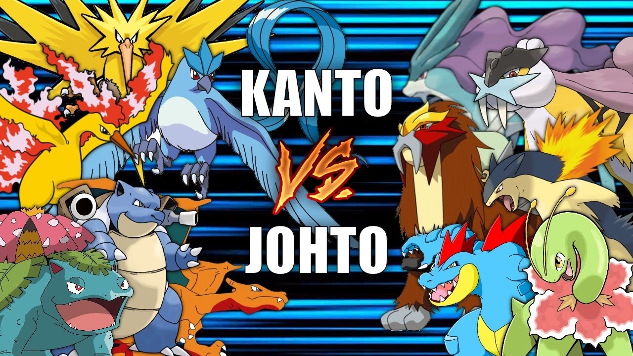 Battle of the Regions (KANTO vs JOHTO) - Pokemon Battle Revolution (1080p 60fps)