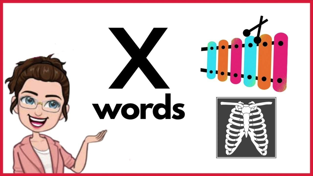 WORDS THAT START WITH LETTER Xx | 'X' Words | Phonics | Initial Sounds | LEARN LETTER Xx