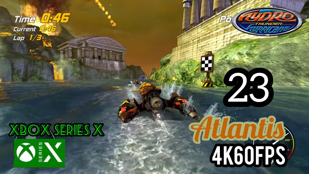 Hydro Thunder: Hurricane - Gameplay Part 23 [Atlantis (Novice, Pro & Expert)] Walkthrough