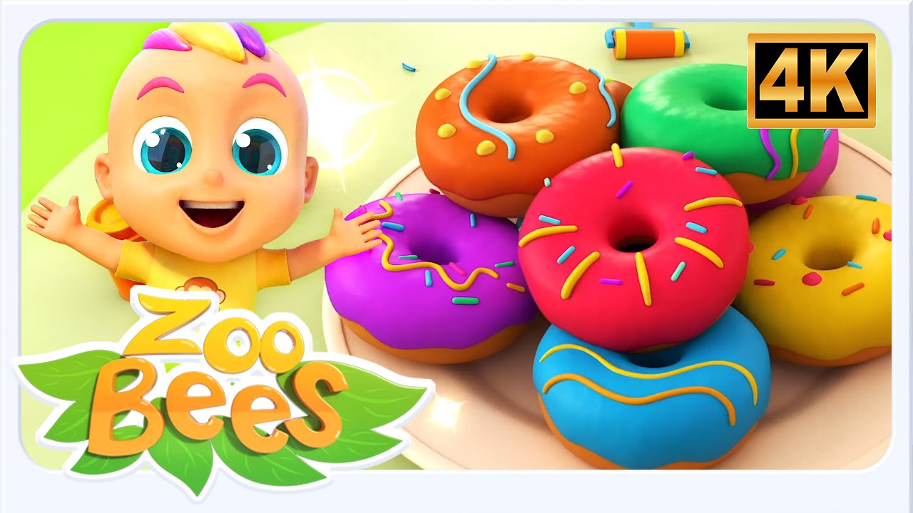 Zoobees – Lagu Warna Donat Sedap 🍩 | Pembelajaran Prasekolah