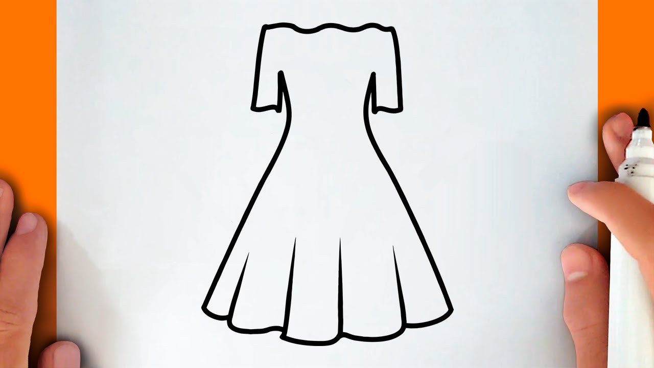 HOW TO DRAW A DRESS